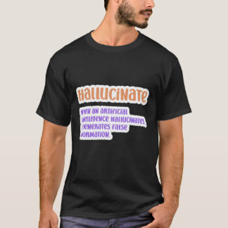 Camiseta Alucinar Inteligência Artificial