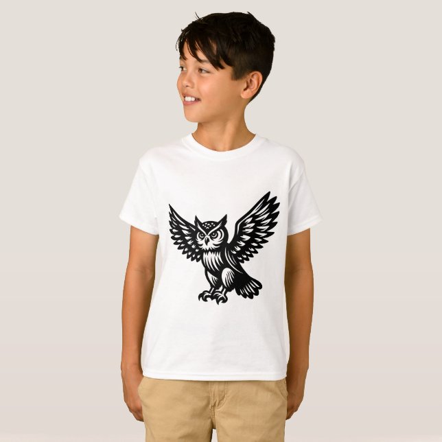 Camiseta Aluguel Coruja (Frente Completa)