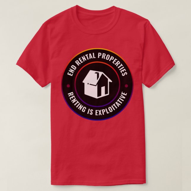 Camiseta Aluguel Final É Explorativo (Frente do Design)