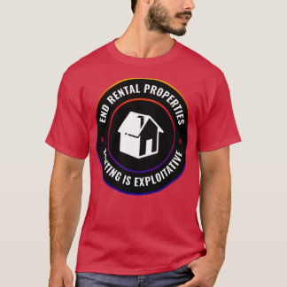 Camiseta Aluguel Final É Explorativo