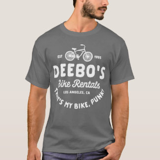 Camiseta Aluguer de bicicletas vintage DEEBO