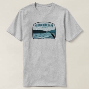 Camiseta Alum Creek Lake Ohio Fisheries Rod