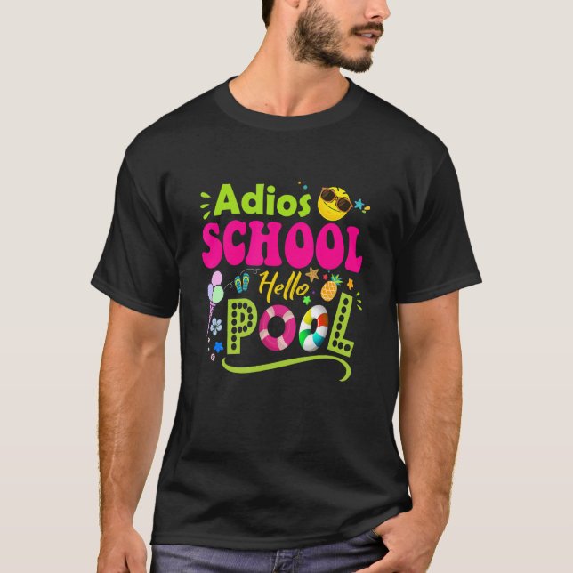Camiseta Aluna De Alô Da Adios School Ou Professora 1 (Frente)