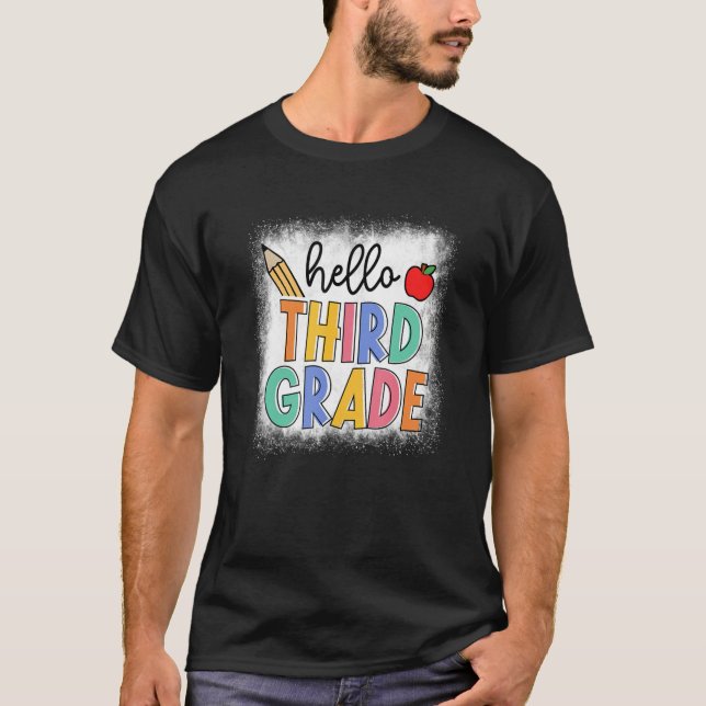 Camiseta Aluno Aluno Aluno Aluno Do Terceiro Grau De Volta  (Frente)