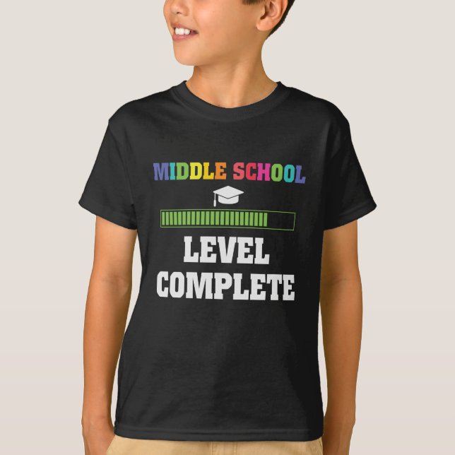 Camiseta Aluno Concluiu o Ensino Fundamental (Frente)