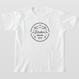 Camiseta Aluno da Primeira Série 2026 com Nome de Volta à