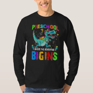 Camiseta Aluno de dinossauro, cuidado! Estou prestes a esma