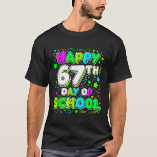 Camiseta Aluno Seis Sete Tendência 67 Feliz 67º Dia De Sc
