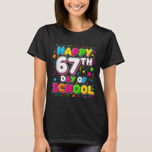 Camiseta Aluno Seis Sete Tendência 67 Feliz 67º Dia De Sc