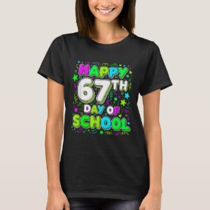 Camiseta Aluno Seis Sete Tendência 67 Feliz 67º Dia De Sc