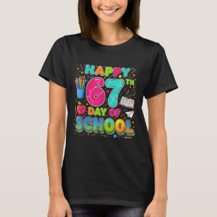 Camiseta Aluno Seis Sete Tendência 67 Feliz 67º Dia De Sc