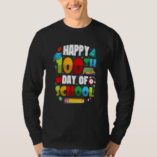 Camiseta Alunos 100 Dias De Escola Professores 2023 Meninos
