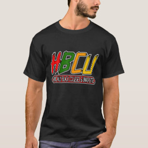 Camiseta Alunos da Faculdade Negra Roupa da HBCU para Homen