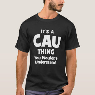 Camiseta Alunos da Universidade de Coisas da CAU Engraçado