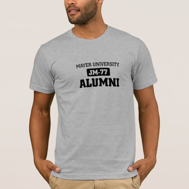 Camiseta Alunos da universidade de Mayer (Frente)