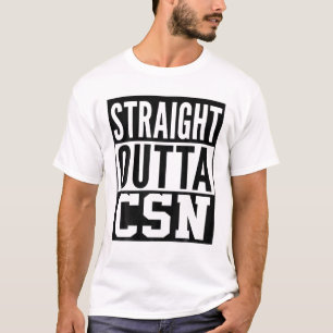 Camiseta Alunos da Universidade do Hetero CSN Outta College