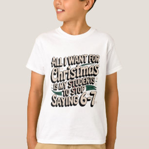Camiseta Alunos Dizendo 6-7 67 Seis Sete Professor Engraçad