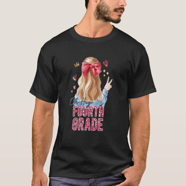 Camiseta Alunos do 4º ano voltam à escola (Frente)