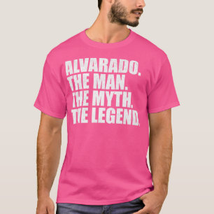 Camiseta Alvarado Nome da família Alvarado sobrenome Al