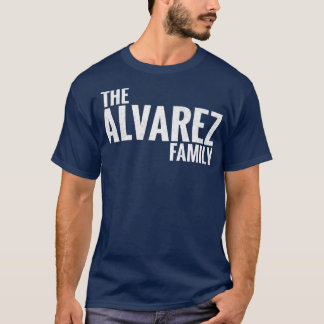 Camiseta Alvarez Family Alvarez Sobrenome Alvarez Último
