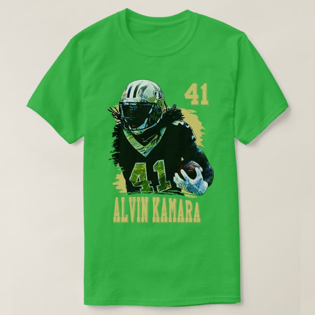 Camiseta Alvin kamara (Frente do Design)