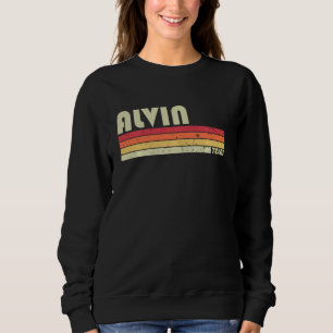 Camiseta Alvin Tx Texas Funny City Home Roots Retro 70s 80