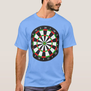 Camiseta Alvo de Dardos Jogo de Tabuleiro Dardo Alvo Jogado
