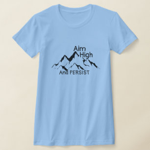 Camiseta Alvo personalizável Gráfico Inspiracional alto