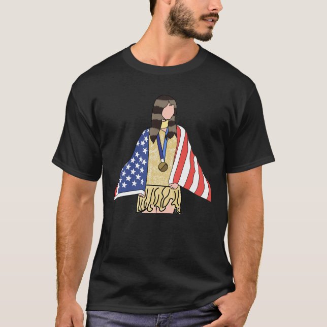 Camiseta Alysa-Liu: A Campeã Mundial  (Frente)