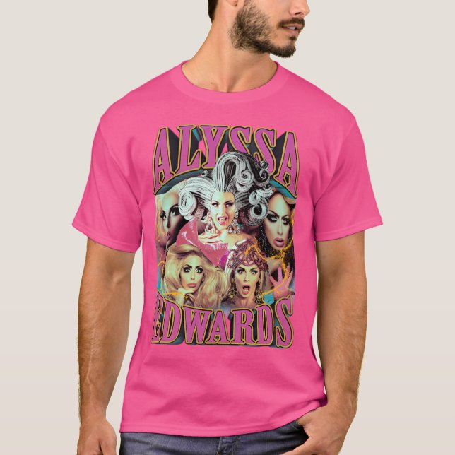 Camiseta Alyssa Edwards Retro Bootleg (Frente)