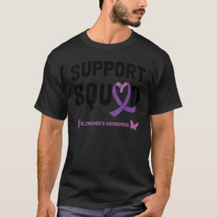Camiseta Alzheimer consciência Demência em Fita Roxa Mãe D