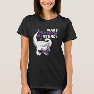 Camiseta Alzheimer Sensibiliza Demência Extinguindo Alz Fin