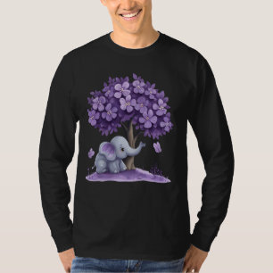 Camiseta Alzhemer: Elefante de consciência Crianças de Fita