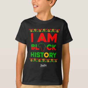 Camiseta Am Black History Afrocentric African American