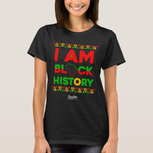 Camiseta Am Black History Afrocentric African American