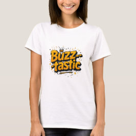 Camiseta AM Buzztastic T Shirt, Energetic Buzz Tee, Vibrant