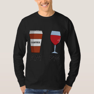 Camiseta Am Café Pm Wine 24
