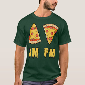 Camiseta AM Pizza PM Pizza Funny Retro