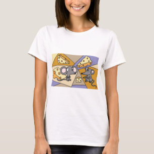 Camiseta AM- ratos e arte do queijo