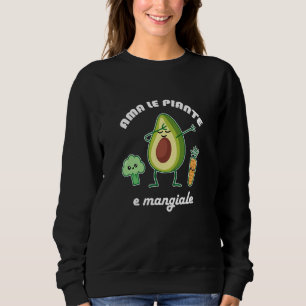 Camiseta Ama as plantas e comê-las Dieta Vegana Vegetariana