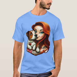 Camiseta Ama cães família