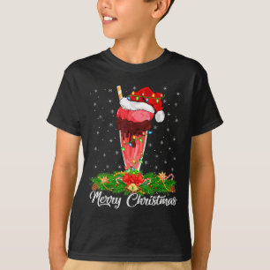 Camiseta Ama de Milkshake Correspondente Chapéu de Papai No