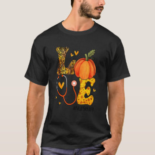 Camiseta Ama Enfermeira Cai Enfermeira Xadrez Leopardo Graç
