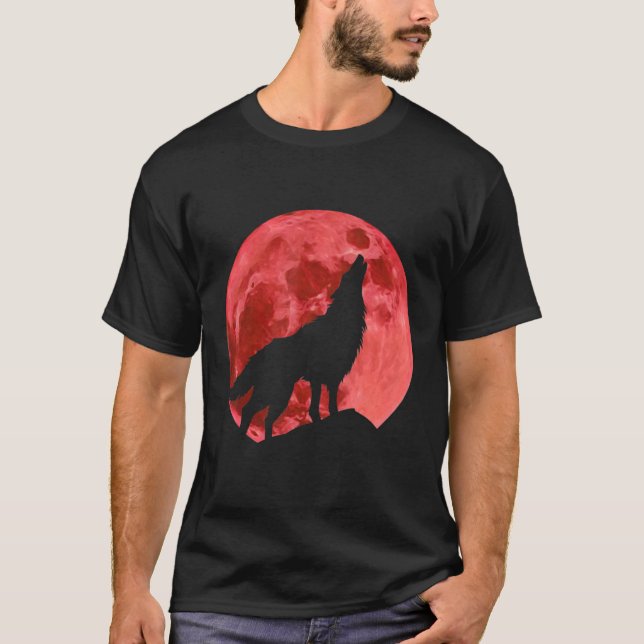 Camiseta Ama Lobos, Lua de Lobo 2 (Frente)