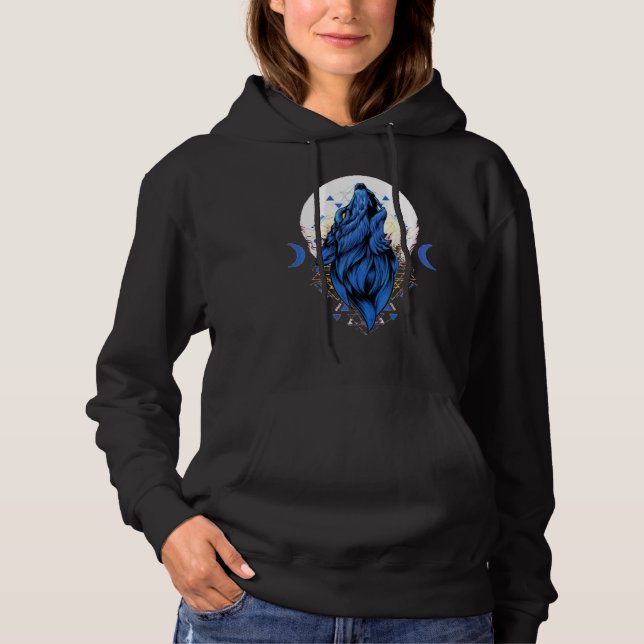 Camiseta Ama Lobos lua do lobo 1 (Frente)