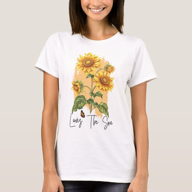 Camiseta Ama o sol (Frente)