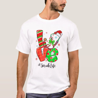 Camiseta AMA Scrub Vida Natal Estetoscópio Enfermeira