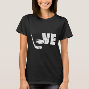 Camiseta Ama Stick de Hóquei no Gelo Jogador de Disco Golei