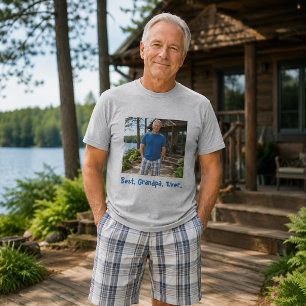 Camiseta Amado Além da Medida Foto Personalizada do Vovô 