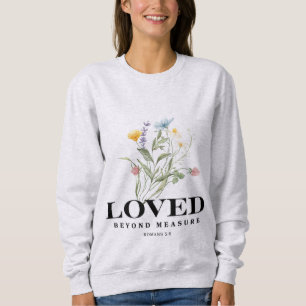 Camiseta Amado Além da Medida – Romanos 5:8 Bíblia Cristã